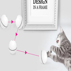 LED Laser Rolling Pet Toy Ball